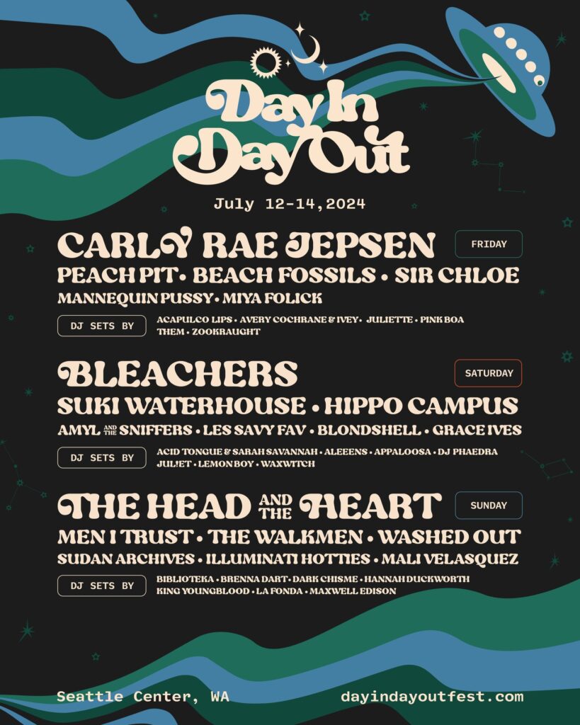 day in day out lineup 2024