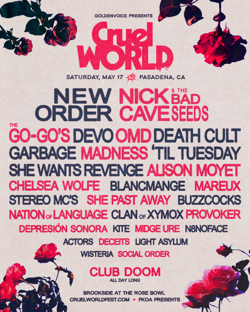 cruel world 2025 lineup