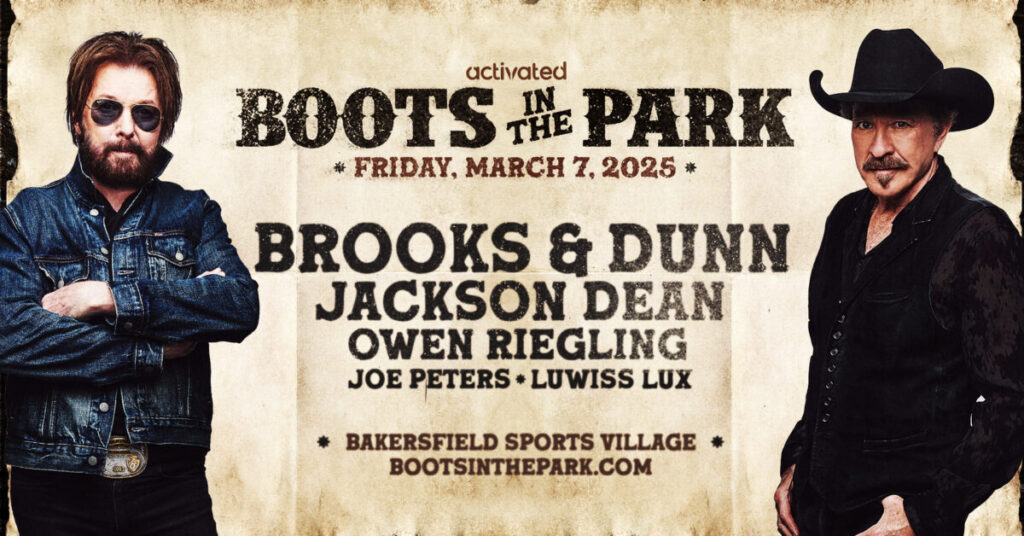 boots in the park bakersfield lineup 2025